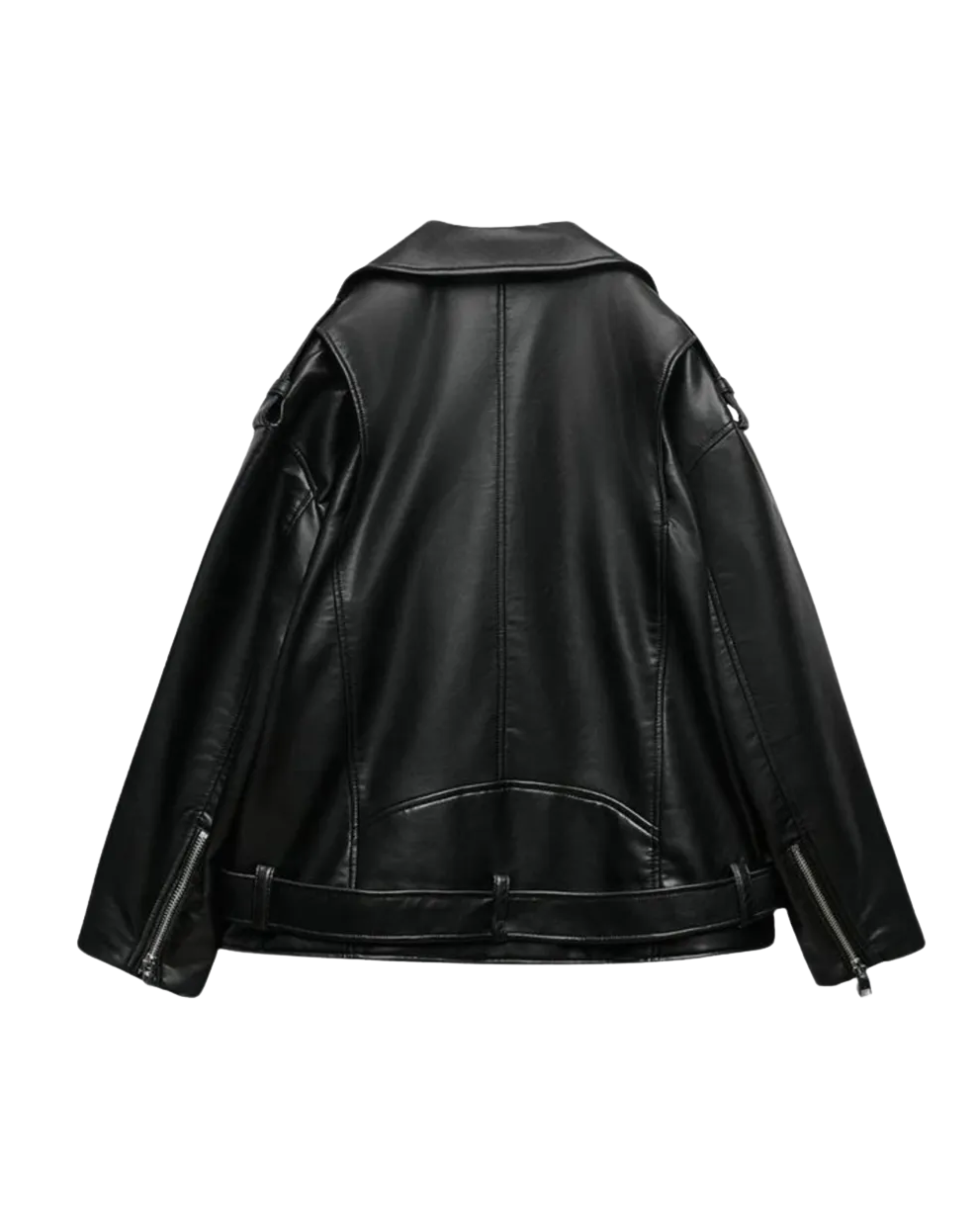 Jaqueta de Couro Biker Feminina Azzara AS421