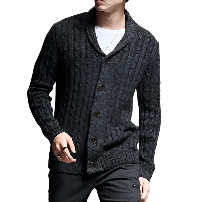 Cardigan Masculino em Algodão Azzara AS302