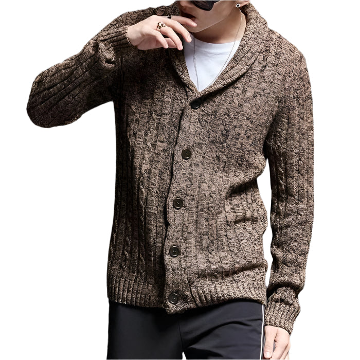 Cardigan Masculino em Algodão Azzara AS302