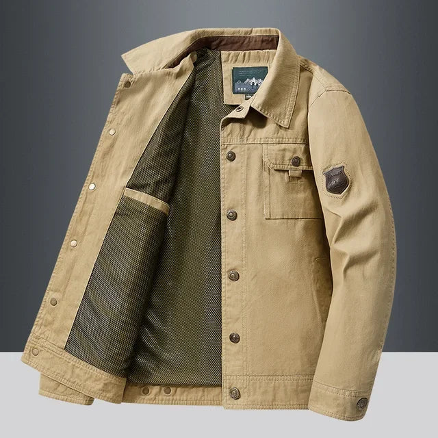 Jaqueta Casual Masculina em Algodão Azzara AZ27