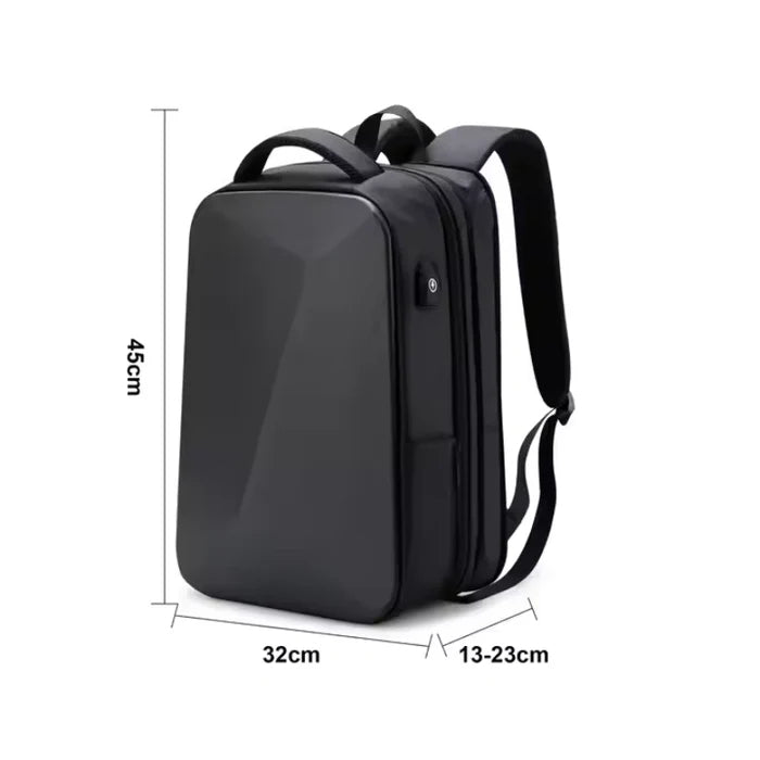 Mochila Executiva - Notebook 14`, Expansível, impermeável e Porta USB Azzara AS151