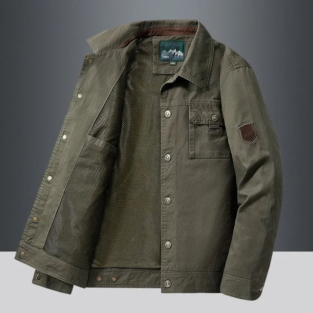 Jaqueta Casual Masculina em Algodão Azzara AZ27