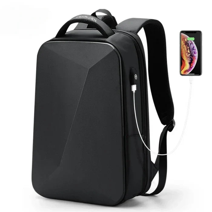 Mochila Executiva - Notebook 14`, Expansível, impermeável e Porta USB Azzara AS151