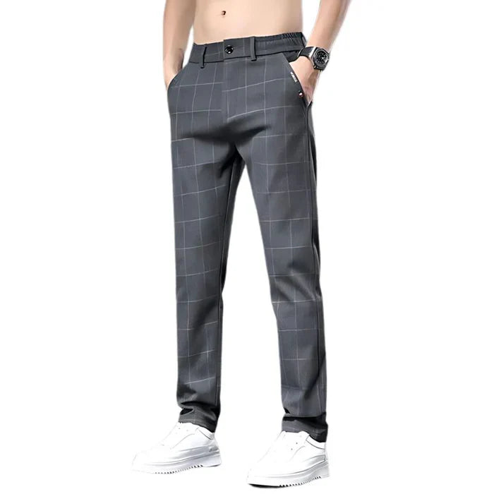 Calça Social Xadrez Masculina Azzara AS285