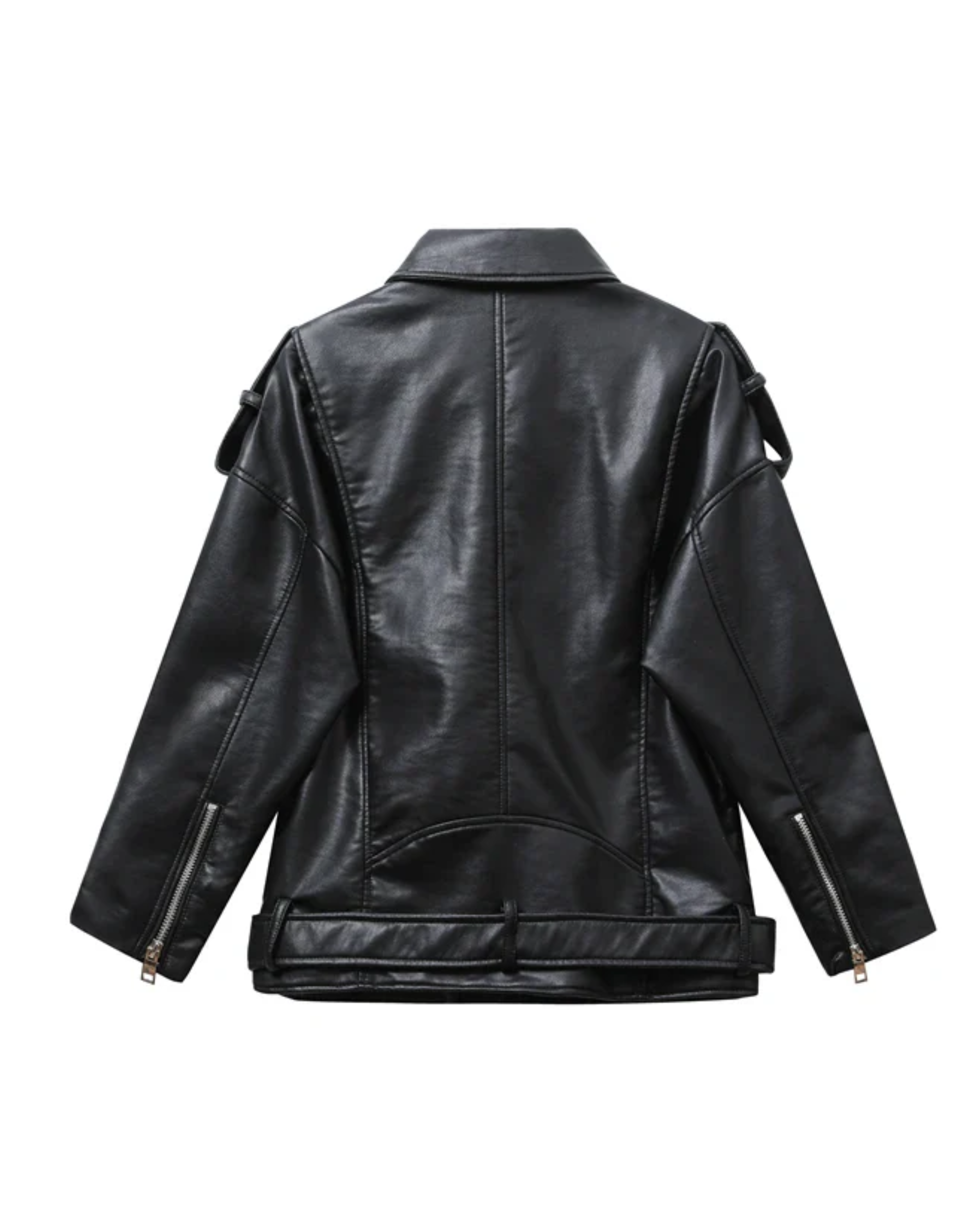 Jaqueta de Couro Biker Feminina Azzara AS421