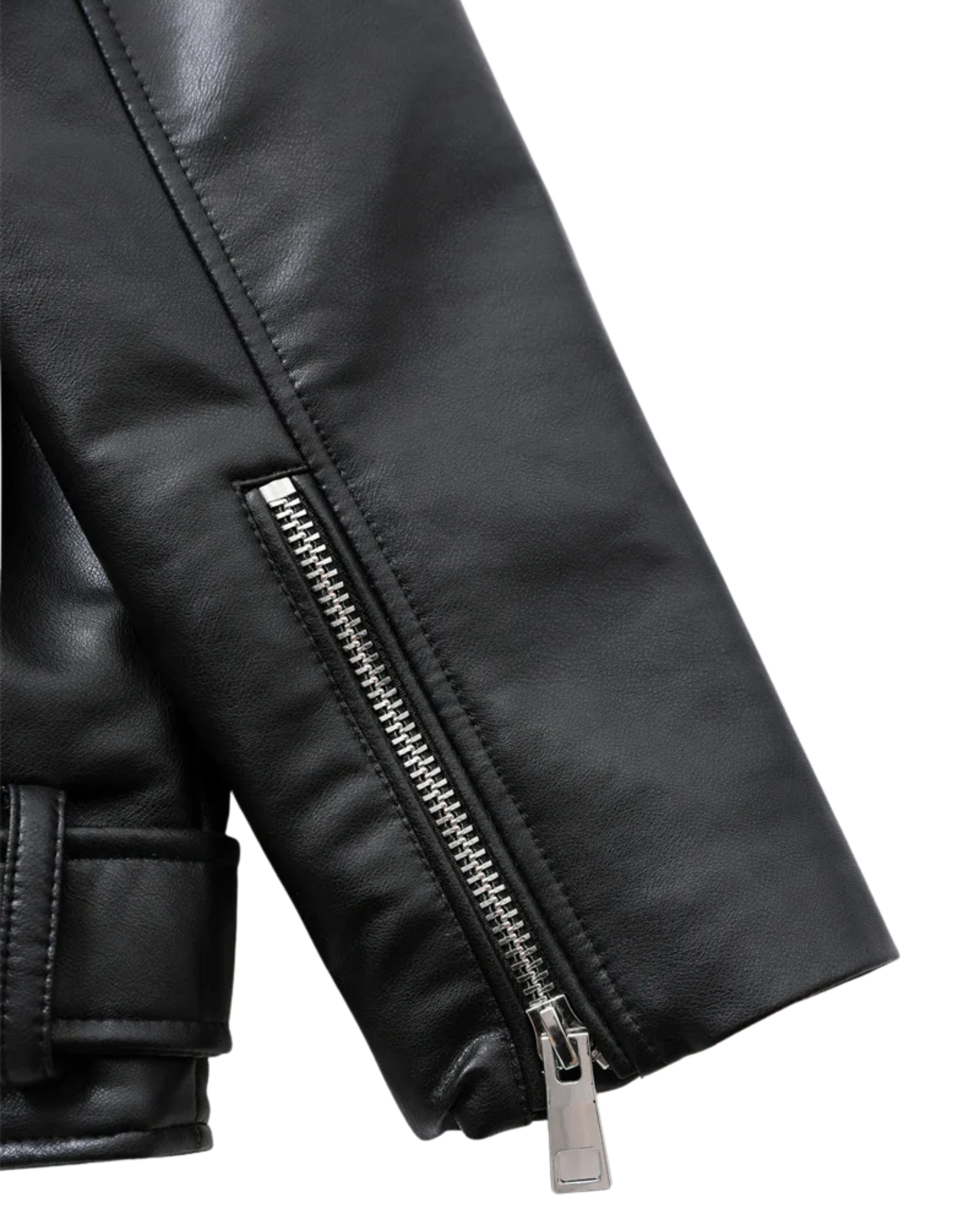 Jaqueta de Couro Biker Feminina Azzara AS421