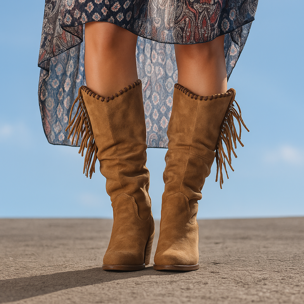 Bota Salto Alto Castanhare Feminino