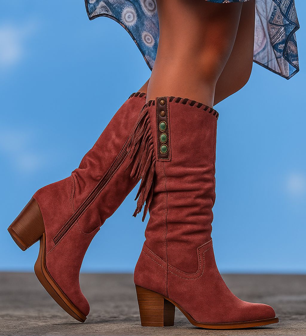 Bota Salto Alto Castanhare Feminino
