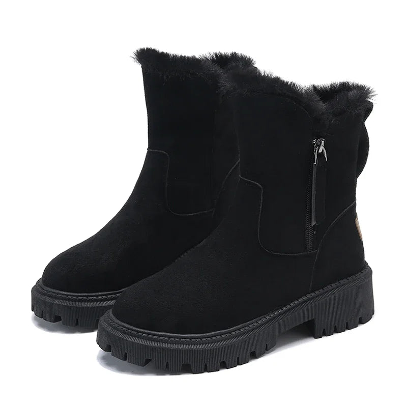 Bota Pelúcia Confort – Cano Médio