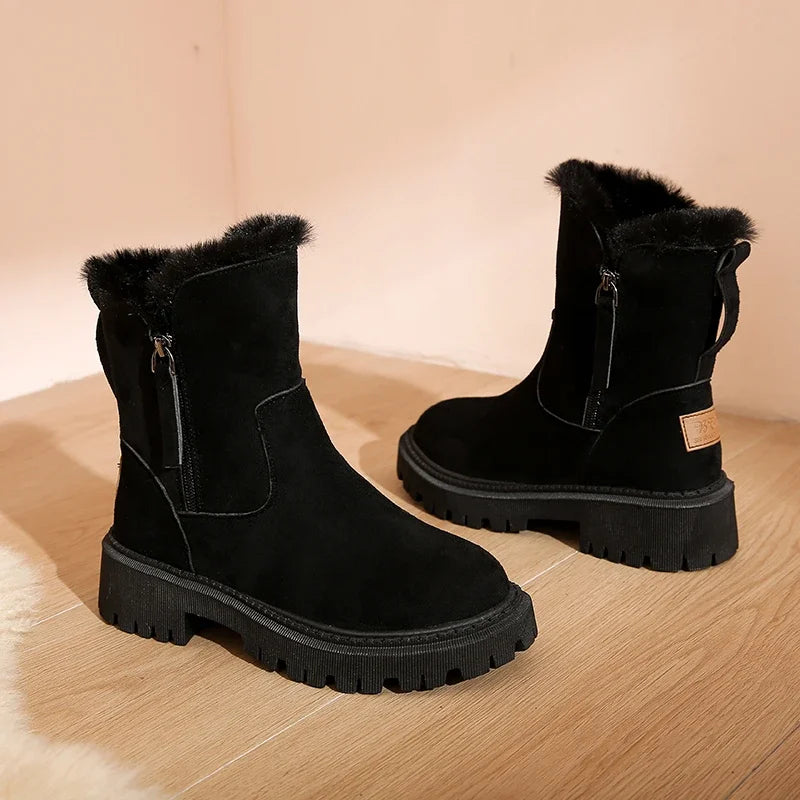 Bota Pelúcia Confort – Cano Médio