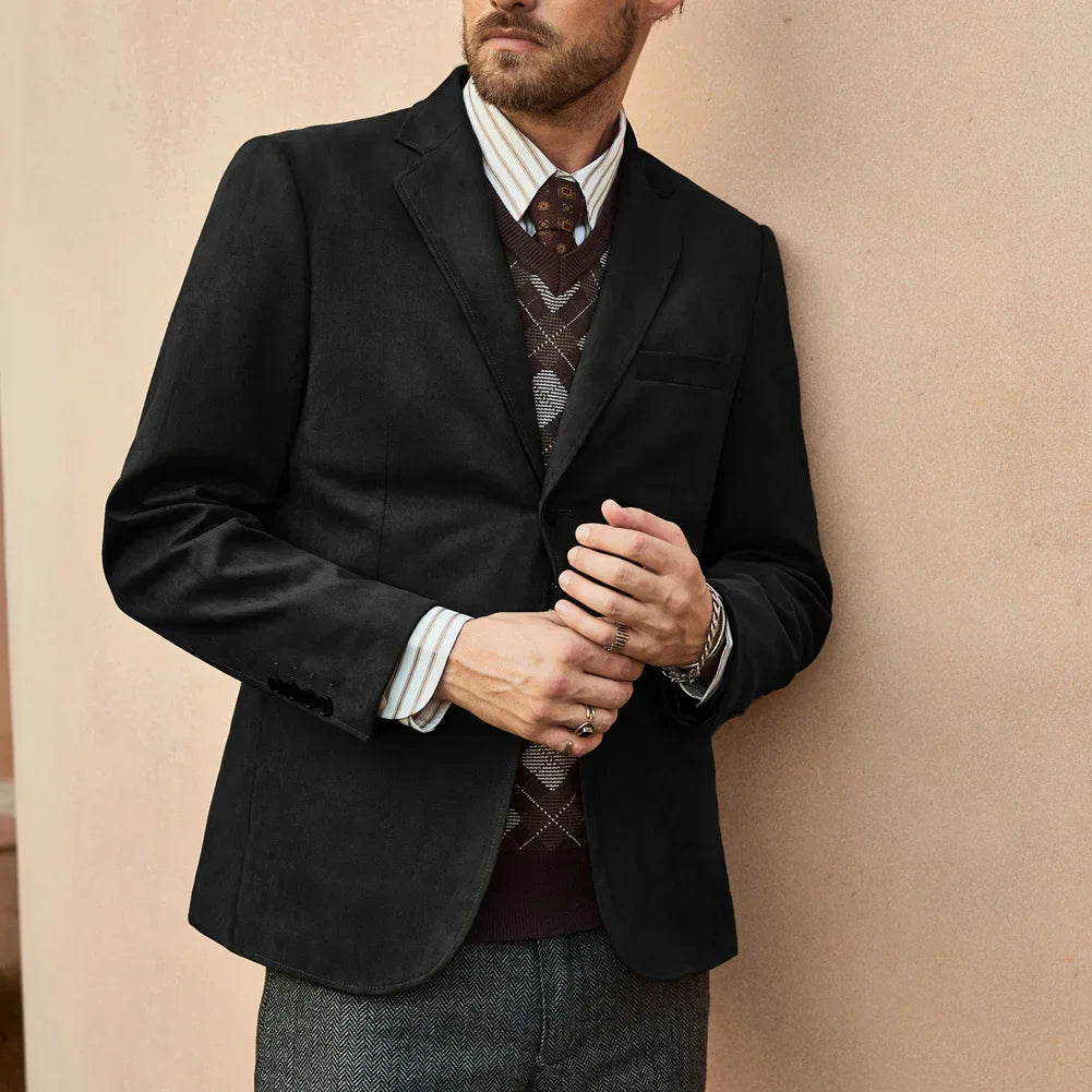 Blazer Masculino em Camurça Azzara AZ34