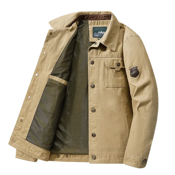 Jaqueta Casual Masculina em Algodão Azzara AZ27